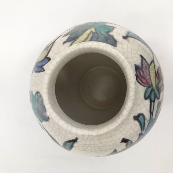 Pottery Barn Iznik Decorative Stoneware Vases Set of Two - Picture 15 of 16